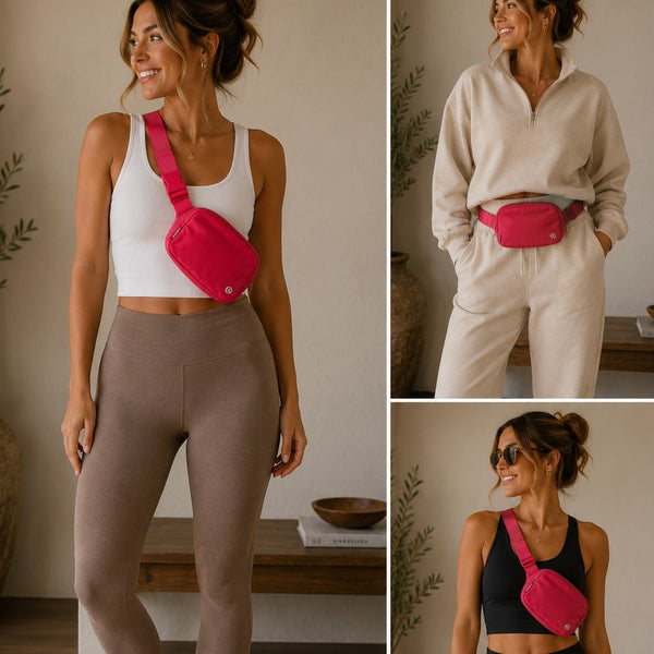 Lululemon Coral Everywhere Belt Bag