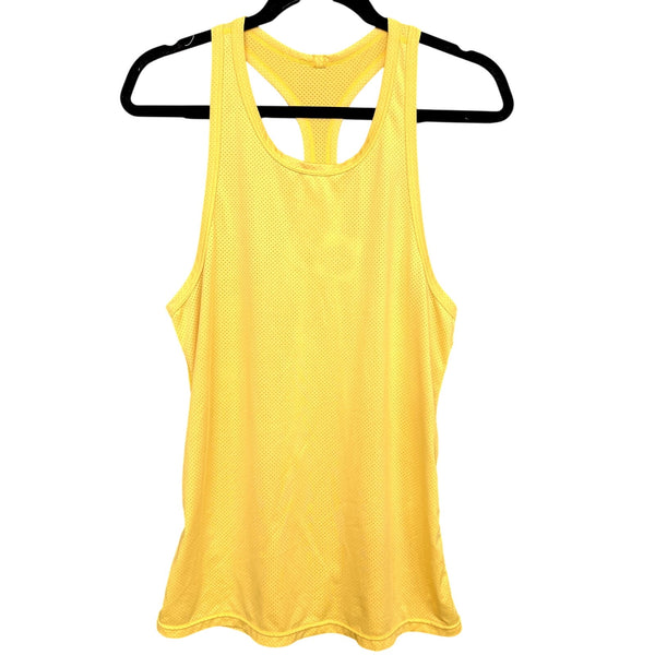 Zyia Active Mesh Racerback Workout Tank Top Large