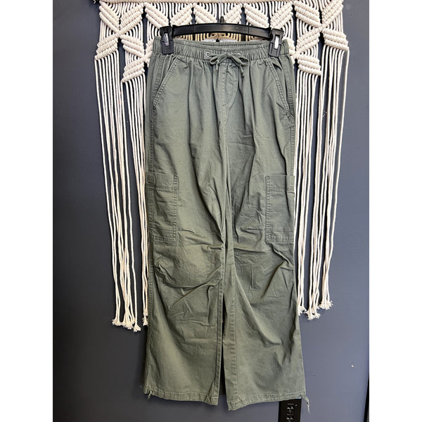 No Boundaries Olive Green Cargo Pants Size XS