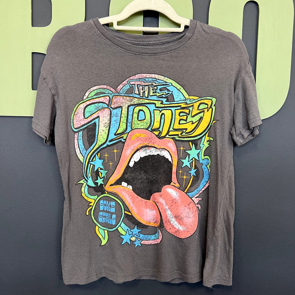 The Rolling Stones Neon Graphic Band Tee Size Small