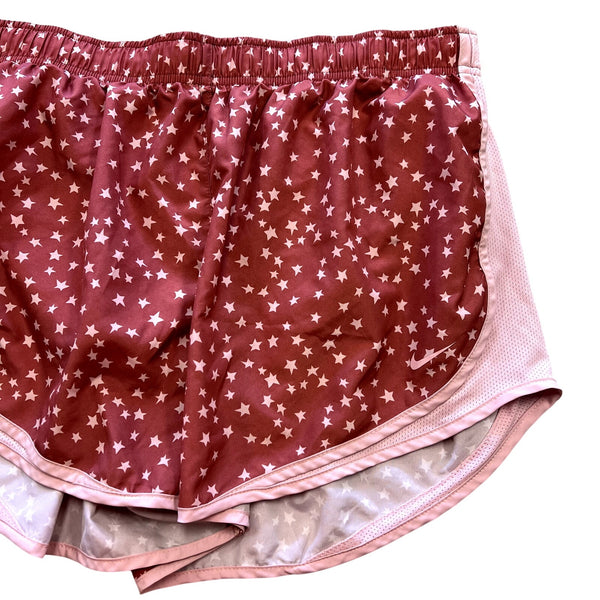 Nike Tempo Mauve Star Running Shorts Size XL