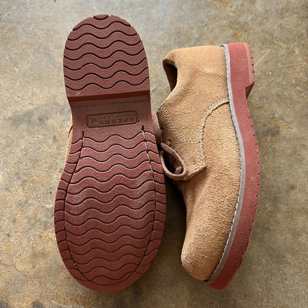 Sperry Boys Tevin Suede Oxfords Size 1