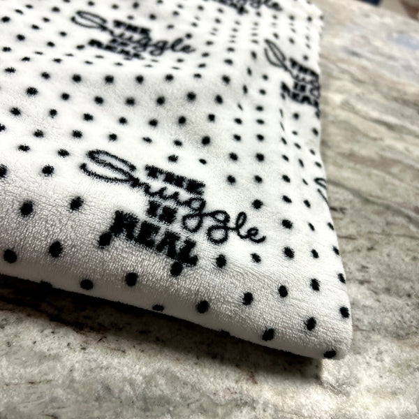 Mickey + Minnie Mouse in Paris Snuggle is Real Baby Blanket