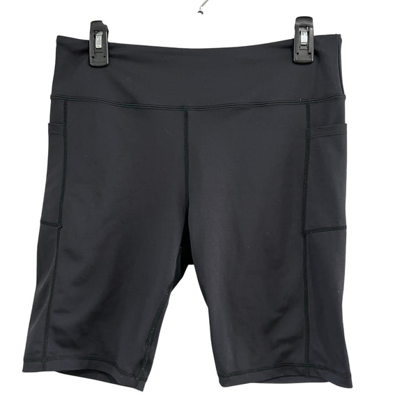 Zyia Active Black Biker Shorts Plus Size XXL