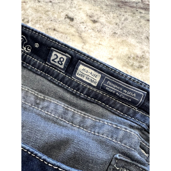 Miss Me Dark Wash Easy Skinny Jeans Size 28