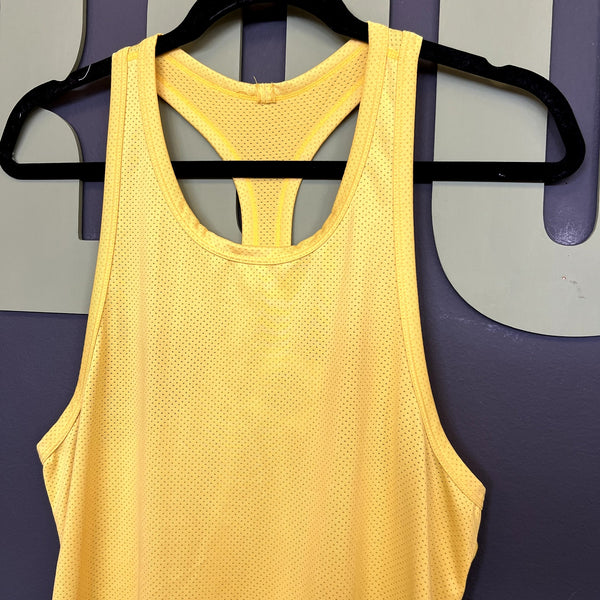 Zyia Active Mesh Racerback Workout Tank Top Large
