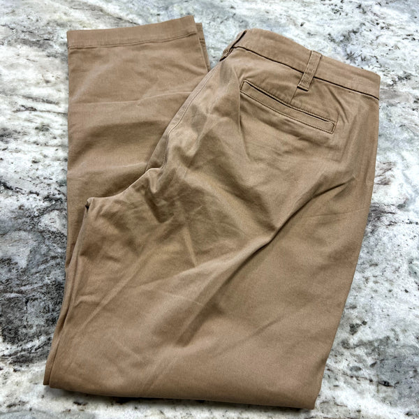 J. Crew High Rise Girlfriend Chino Khaki Pants Size 8