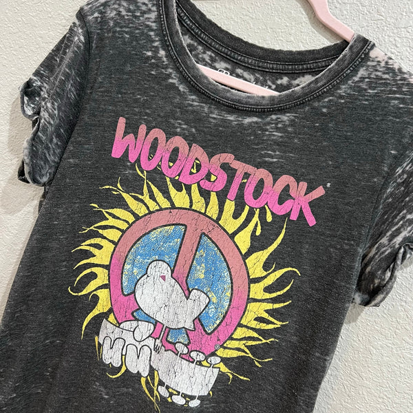 Recycled Karma Woodstock Music Festival Burnout Graphic Tee Size Medium