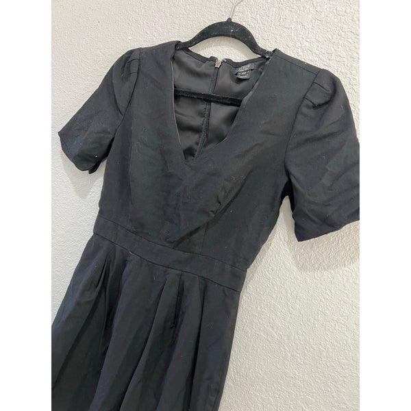 J. Crew Super 120's Black Memo Dress Size 00