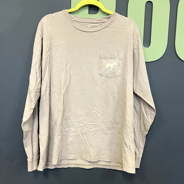 Southern Point Co. Long Sleeve Logo Tee Size Large