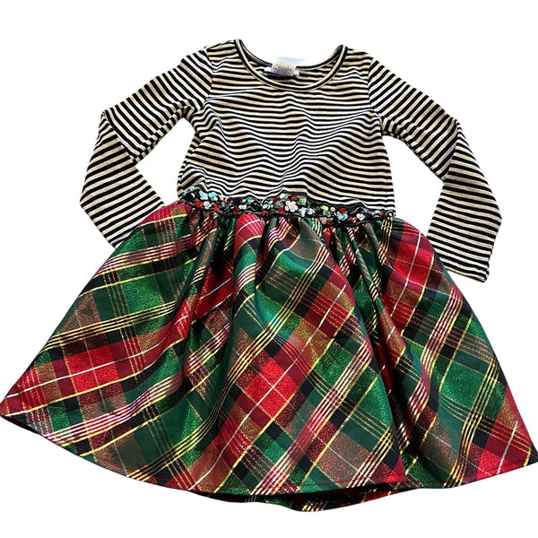 Bonnie Jean Girls Christmas Dress Size 5