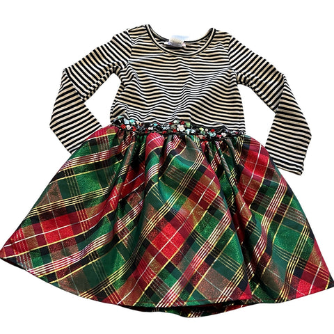 Bonnie Jean Girls Christmas Dress Size 5