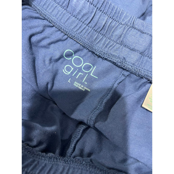Cool Girl Lightweight Periwinkle Butter Soft Lounge Joggers Size Large
