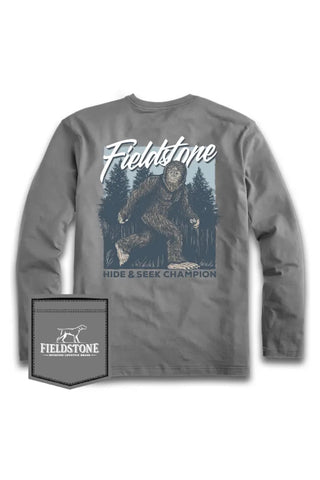 Fieldstone Long Sleeve Sasquatch Champion Tee