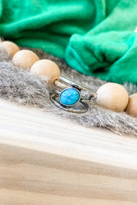 Triple Stack Turquoise Ring