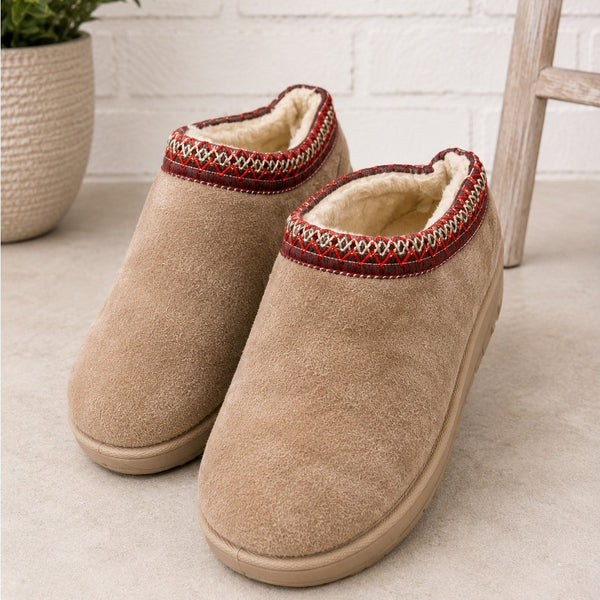 Women's Tan Slippers Size 12