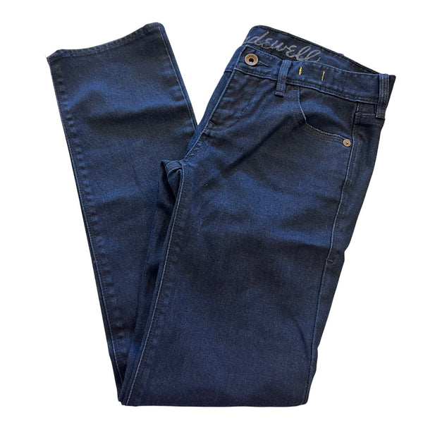 Madewell Rail Straight Leg Dark wash Jeans Size 25x30