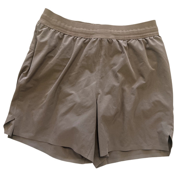 All in Motion Brown Lined Athletic Shorts Men's Size Small