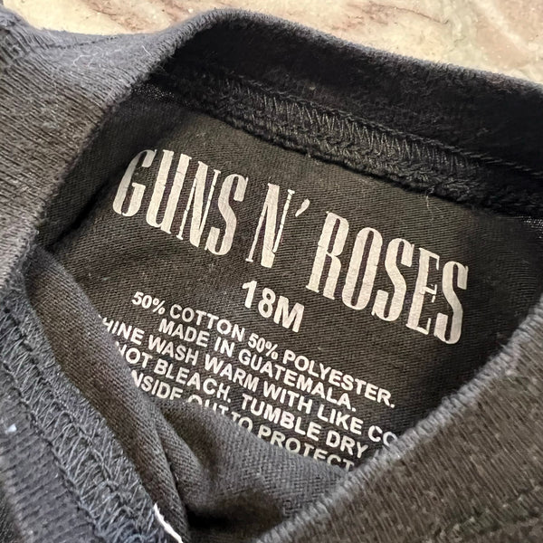 Guns N Roses Black Band Graphic Tee 18 Mo