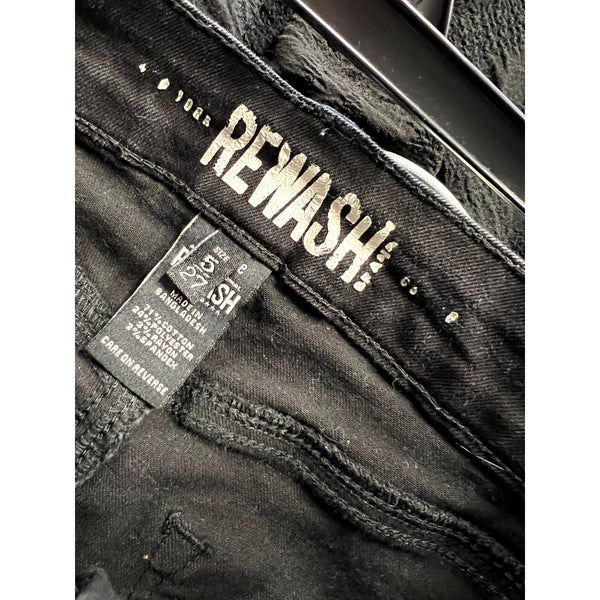 Rewash Black Denim Skinny Jeans Size 27