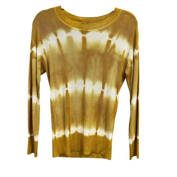 NWT Velvet Heart Golden Tie Dye Crew Neck Sweater XSmall