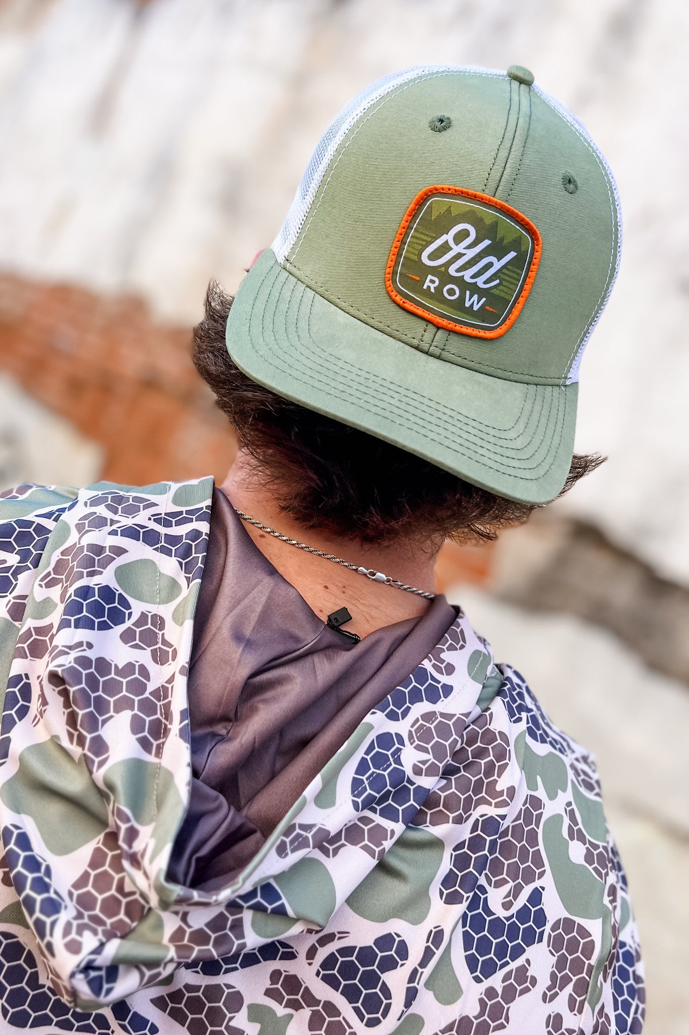 Fuzzy Patch Trucker Hat