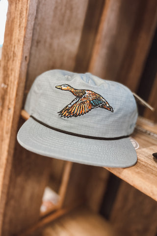 Roost Blue Winged Teal Rope Hat