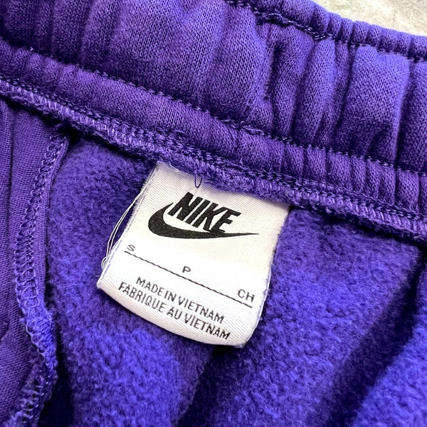Nike Purple Cotton Joggers Size Men's Small