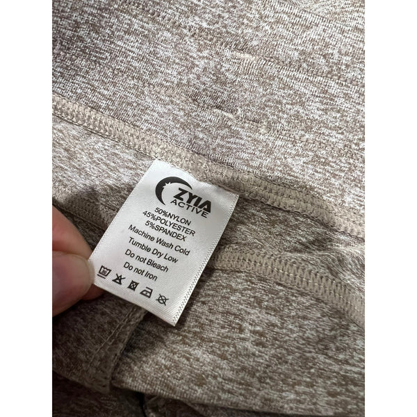 Zyia Active Heathered Brown Butter Soft Joggers Size XXL