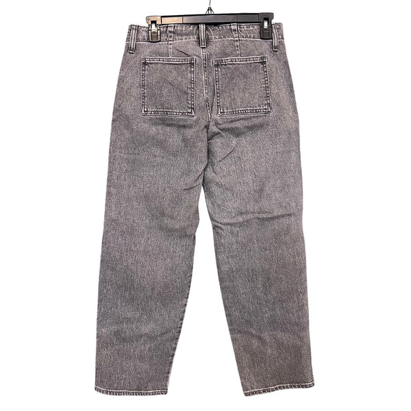 Old Navy Mid-Rise Boyfriend Loose Fit Charcoal Jeans Size 0