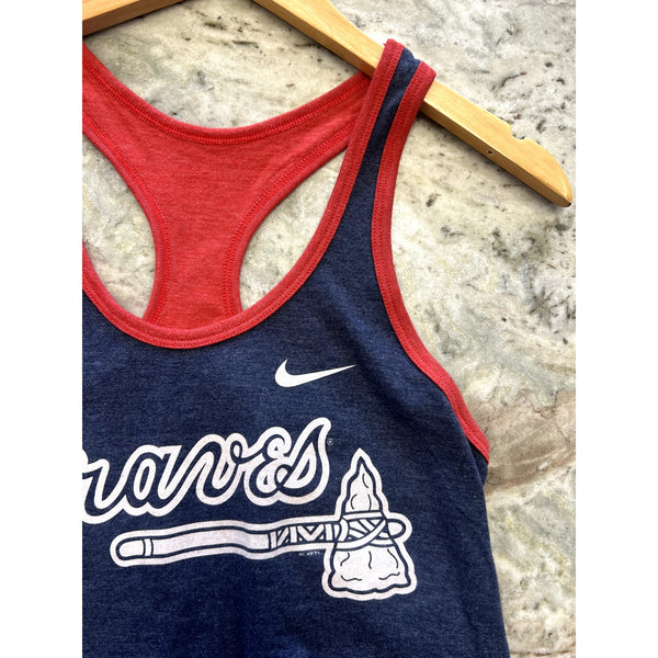 Nike Loose Fit Atlanta Braves Racerback Tank Top Small