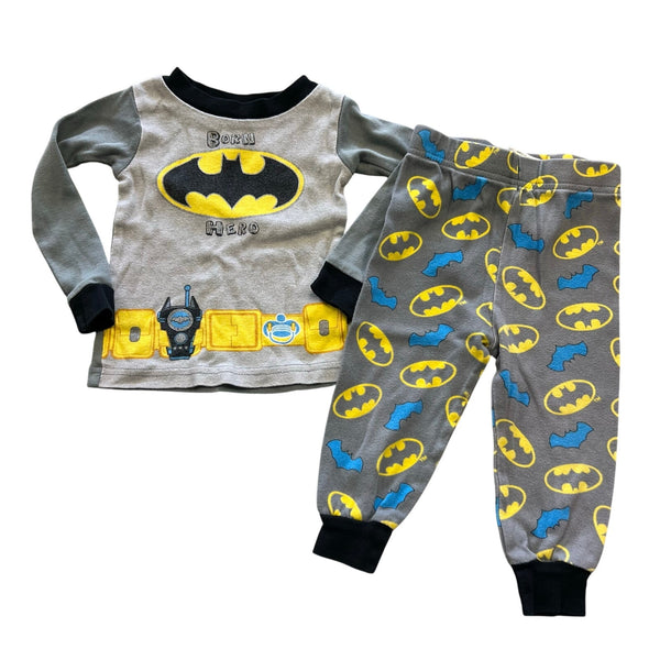 Infant Batman Two Piece Pajama Set Size 18 Mo.