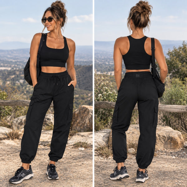 Old Navy Stretch Tech Dry Quick Black Joggers Size XS