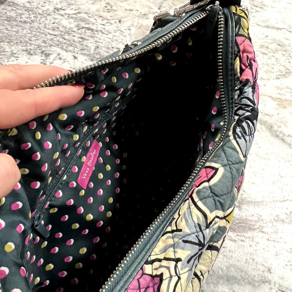 Vera Bradley Carson Shoulder Bag "Falling Flowers"