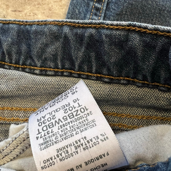 Wrangler Classic Straight Boys Jeans Size 16 Regular