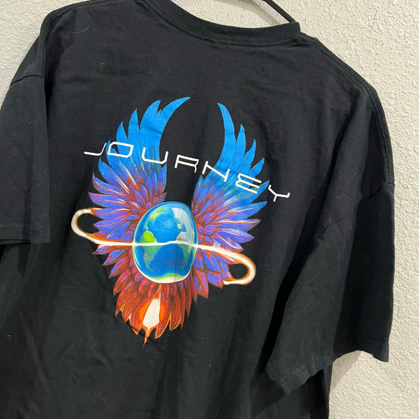 Journey Short Sleeve Black Band Graphic Tee Size XXL