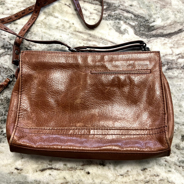 The Sak Striped Leather Iris Crossbody Bag