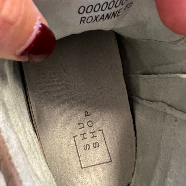 Shu Shop Roxanne Mauve High Top Star Sneakers Size 8.5