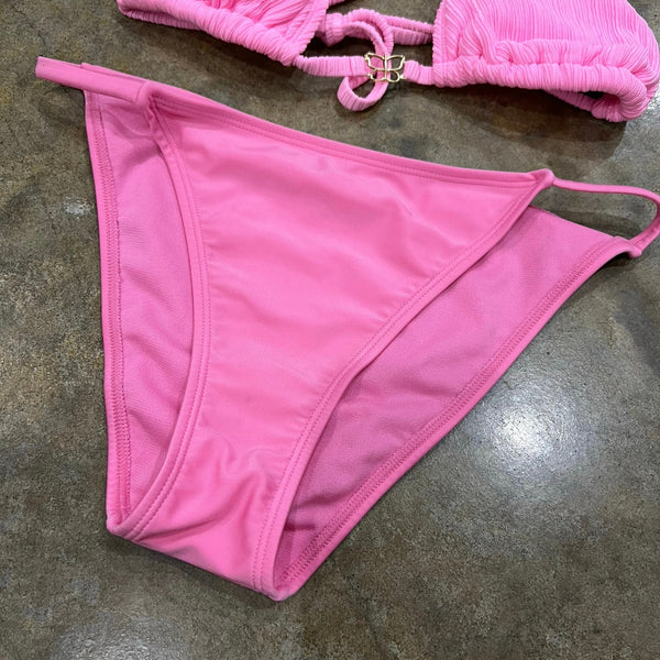 Wild Fable Light Pink Butterfly Detail Bikini Set Small
