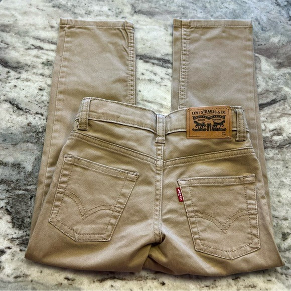 Levi’s 511 Slim Khaki Pants Size Boys 5
