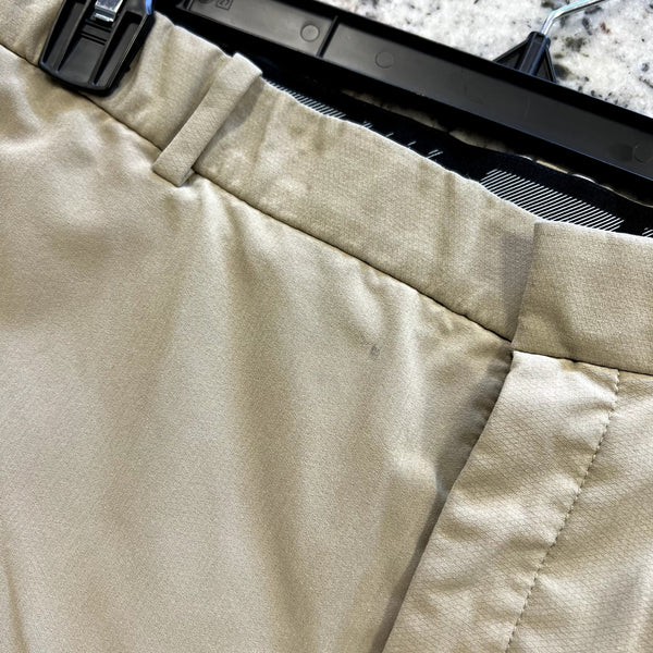 Nike Dri Fit Khaki Golf Shorts Size 38