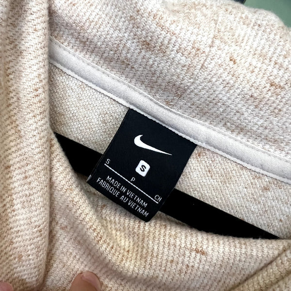 Nike Light Orange Cowl Neck Sweater Size Small