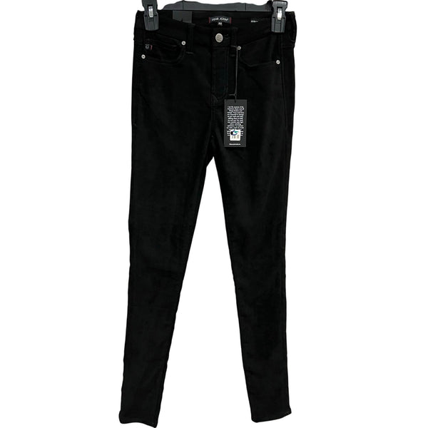 NWT Dear John Giselle Skinny Jeans Black Suede Size 25