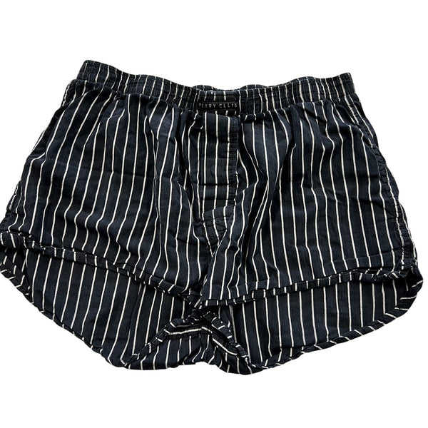 Perry Ellis Portfolio Striped Lounge Boxer Shorts Women's Large