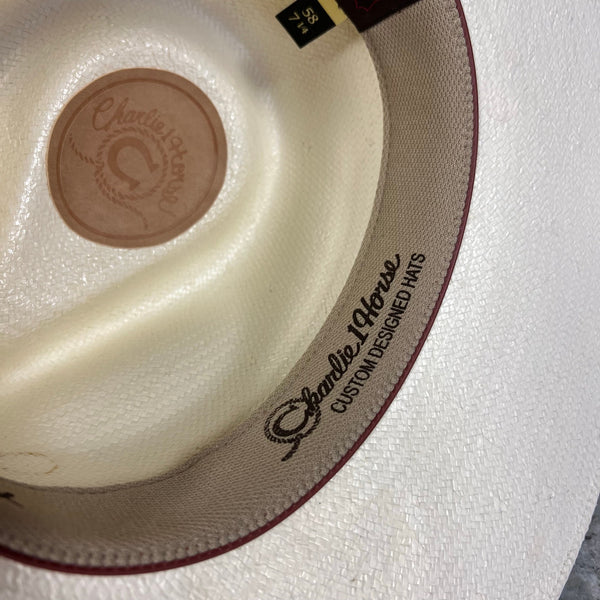 Charlie 1 Horse Old Apache 10X Straw Hat