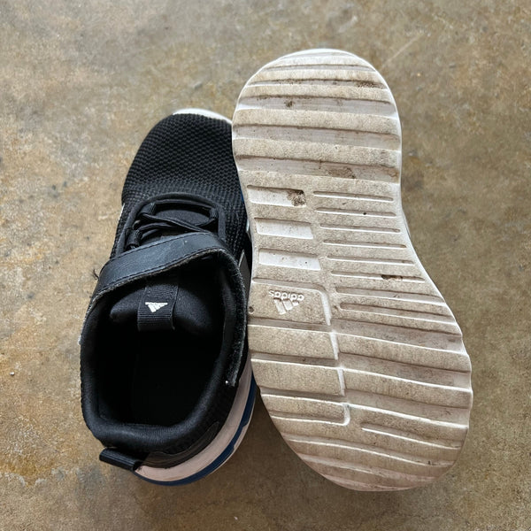 Adidas Black & Blue Boys Sneakers Size 9