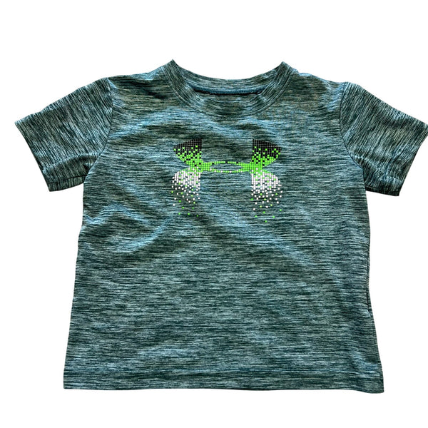 Under Armour Boys Teal Short Sleeve Graphic Tee 3T