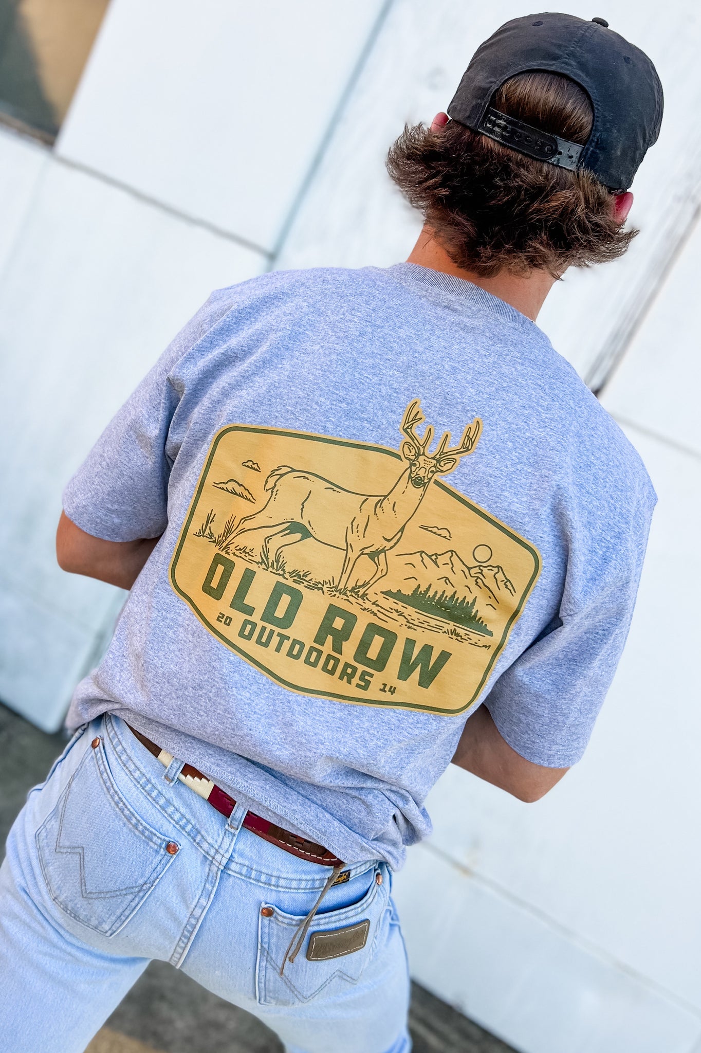 Old Row Outdoors Deer Badge Carhartt Tee