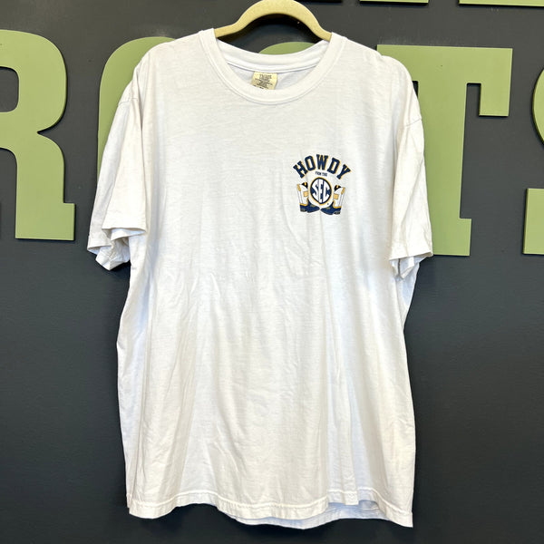 SEC Boot Graphic Tee Comfort Colors Unisex Size XL