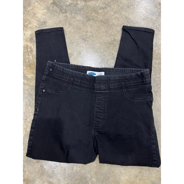 Old Navy Black Rockstar Jeggings Size 16 Short